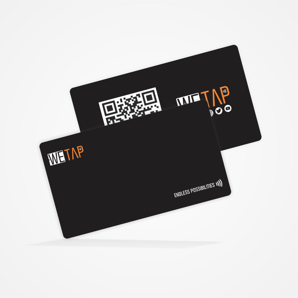 WeTap Prime Black: Digital Business Card